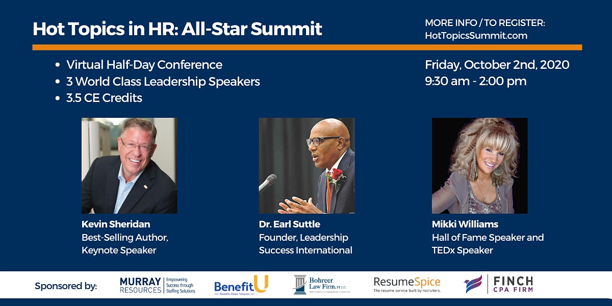 Hot Topics in HR: Virtual All-Star Summit